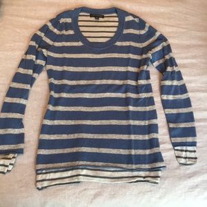 Italian yarn blend, layered sweater top